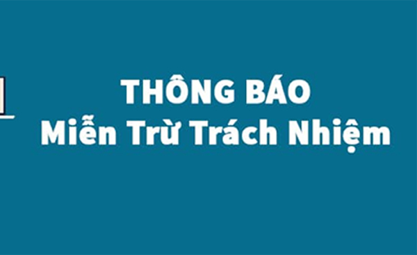 Tuyên bố miễn trừ trách nhiệm 2021 - HoaTieu.vn